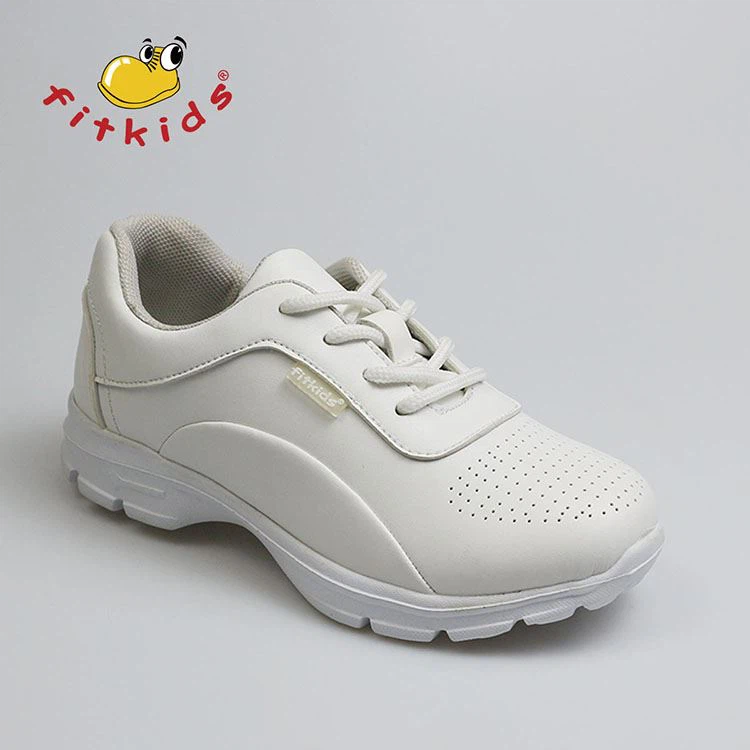 Children Leather Kids Sneakers
